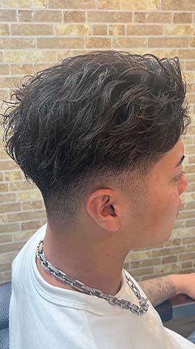 ラルフカール(担当 藤森) barber genesisがスタイリングを行なったヘアスタイル